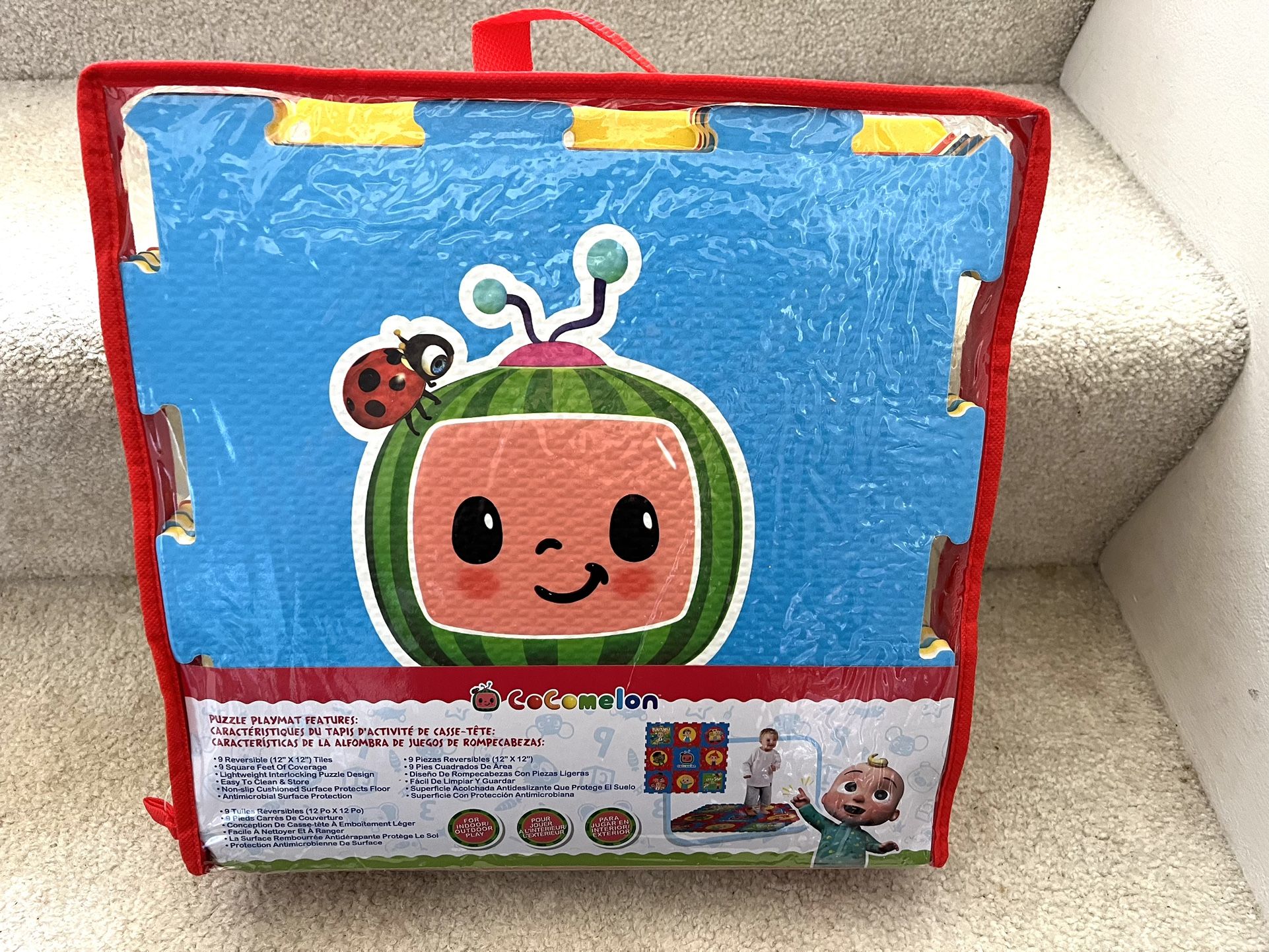 New Cocomelon Puzzle Playmat 12” X 12” Each Piece