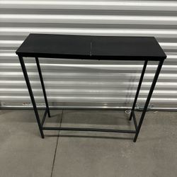 New Black Sofa Table 