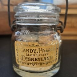 Disney Candy Palace Small Glass Jar 