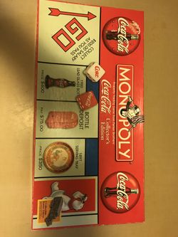 Coca-Cola monopoly set original everything is in there everything