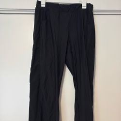 Black Womens scrub Pants Medium 
