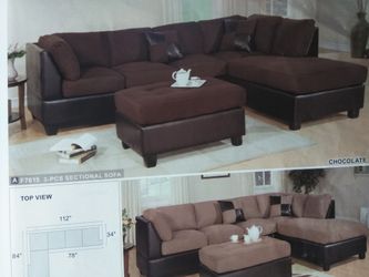 3Pcs ottoman included