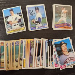 Jack Morris Baseball Card Collection 