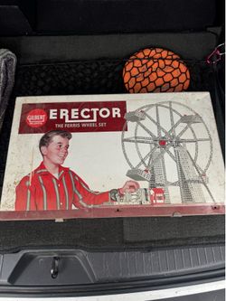 Gilbert Erector Set The Ferris Wheel Junior Engineers