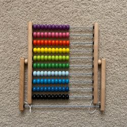 IKEA MULA Wooden Abacus Counting Toy