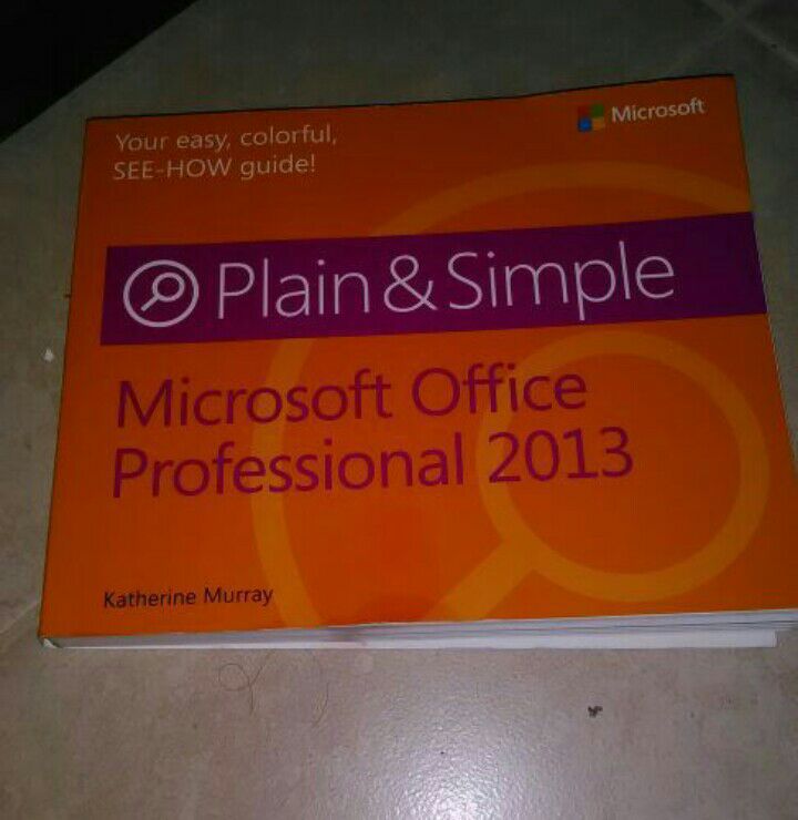 Microsoft office book