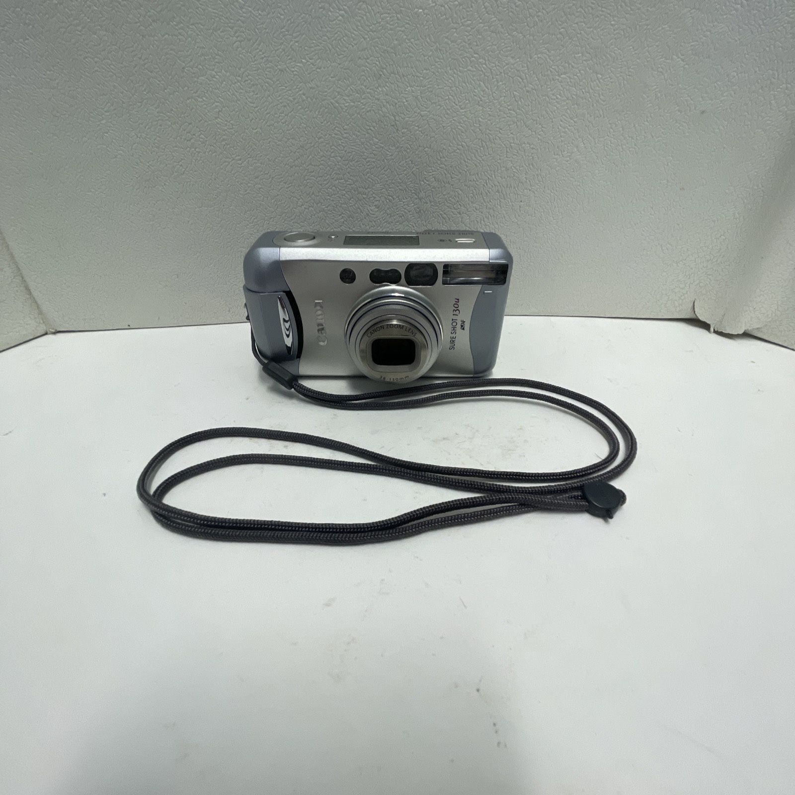 Vintage Canon Sure Shot 130u Point & Shoot 35mm Film Camera With Battery TESTED