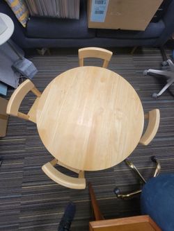 Lakeshore Kids table and chairs