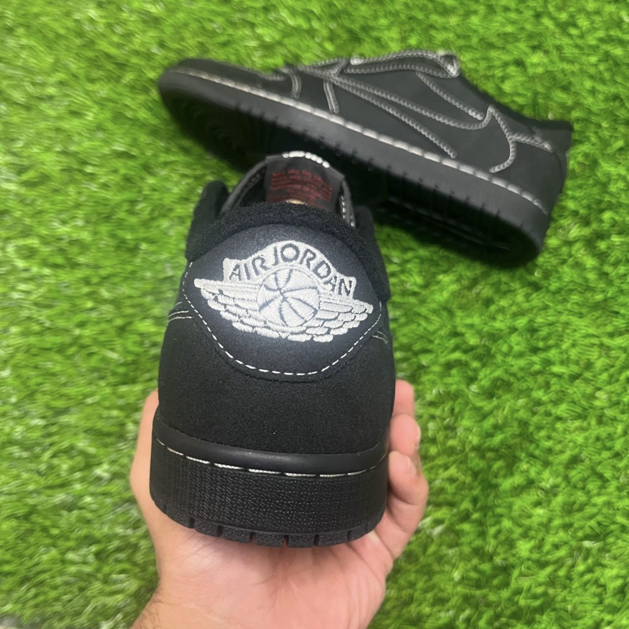 Travis Scott x Air Jordan 1 'Black Phantom'