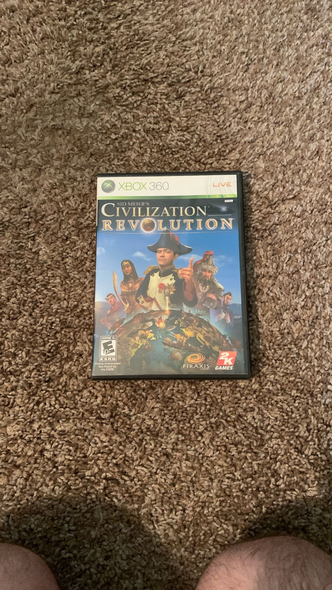 Civilization Revolution For Xbox 360 (Used)