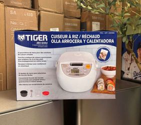 Tiger rice cooker and food warmer