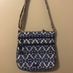 Vera Bradley Triple Zip Hipster Crossbody Bag
