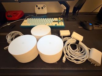 Google WiFi Mesh Router 3-Pack with Cables
