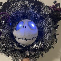 Nightmare Before Christmas Wreath -Halloween decor
