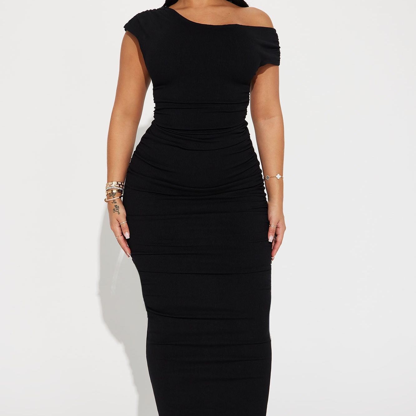 Kelly Snatch Maxi Dress Fashion Nova 