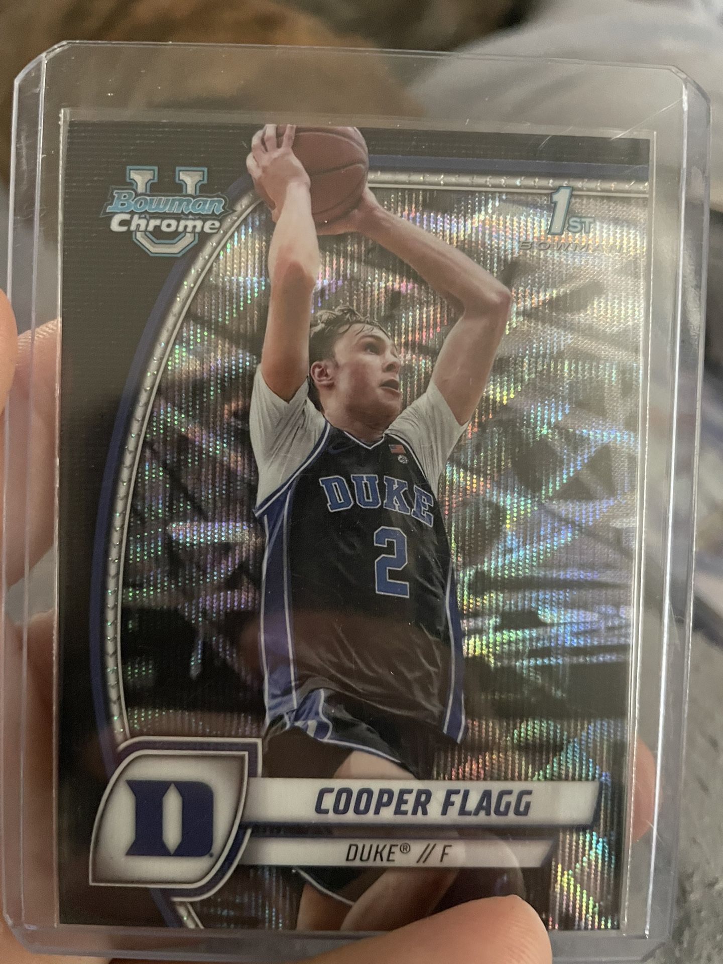 Cooper Flagg Black Wave Refractor