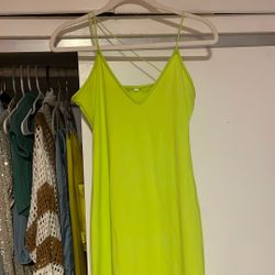 Like Green Midi Dress