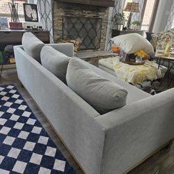 POTTERY BARN PAIR (2) OF COUCHES 82×30