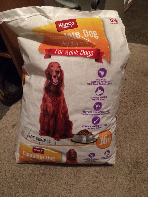 16lb Bag Winco Dog Food Free For Sale In Modesto Ca Offerup