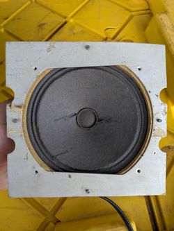 Vw bug dash speaker