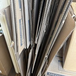 Moving boxes & packing paper-enough for a 1 bedroom apartment 