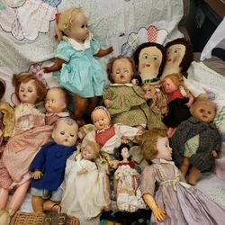 Assorted Antique Dolls- Make An Offer