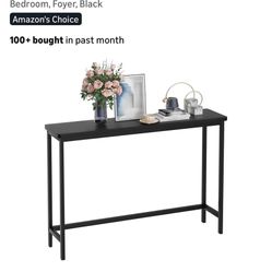 Black Foyer Table 