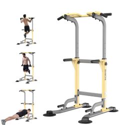 Z ZHICHI Pull-Up & Dip Station | Home Gym | NEW in Box (330 lb) TO55CDN