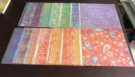 DCWV 12 x 12 Premium Cardstock Stack - Pocket Full of Posies