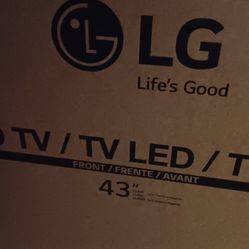 Brand NEW 43" LG TV