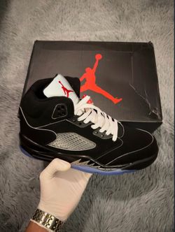Jordan 5 Black Metallic Reimagined Shoes