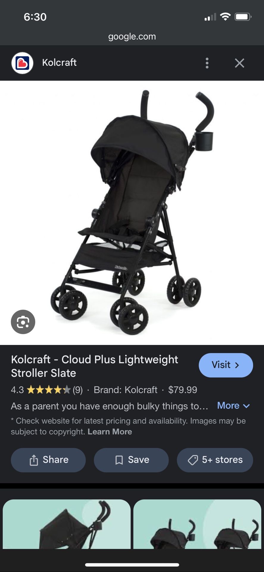Used Kids Stroller