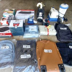 Many Items For Sale. .