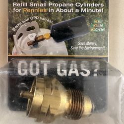 Propane Refill Coupler