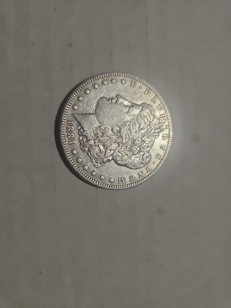 1884 Morgan Silver Dollar