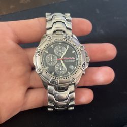 Men’s DIAKKA Watch - Time Tracking Chronograph Black Dial