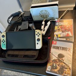 Nintendo Switch OLED Zelda Edition W/ Accessories 