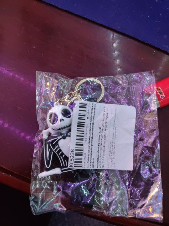 Nightmare Before Christmas Keychain (Jack)