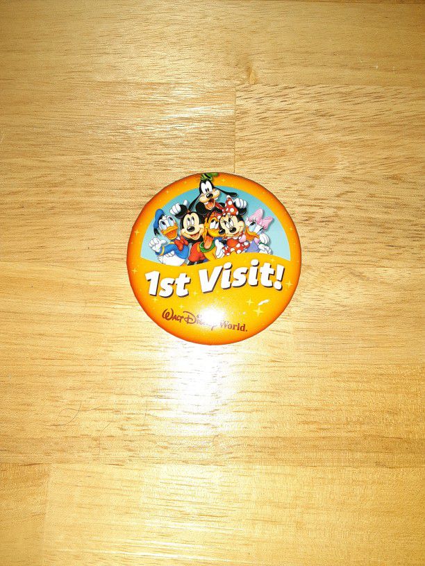 Walt Disney World First Visit Pin