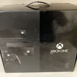 Special Edition Day One Xbox With All Its Packaging 