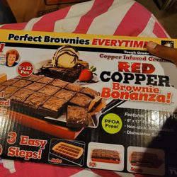 Copper Brownie Pan