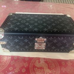 Louis Vuitton Watch Box Case With Lock 