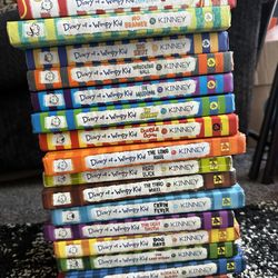 Diary of a Wimpy Kid 17 hardcover books