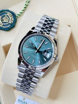 Brand New Rolex Datejust 36 w/ Mint Green Dial