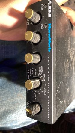 Alesis NanoVerb 18-Bit Digital Effects Processor