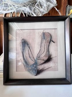 Shoe High Heel painting 