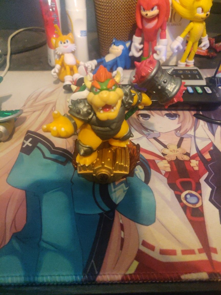 Skylanders SuperChargers Hammer Slam Bowser And Clown Cruiser for Sale