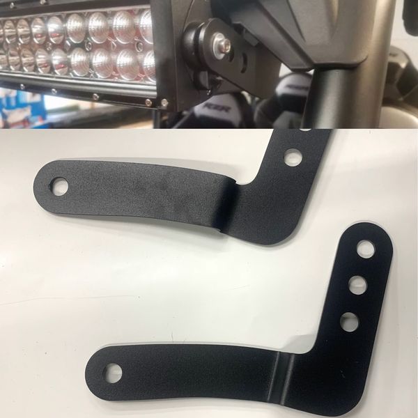30" 32" Upper LED Light Bar Mount Brackets for UTV 20142019 Polaris RZR XP1000 & 20152018