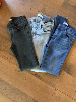 GIRLS SIZE 8 SKINNY JEANS