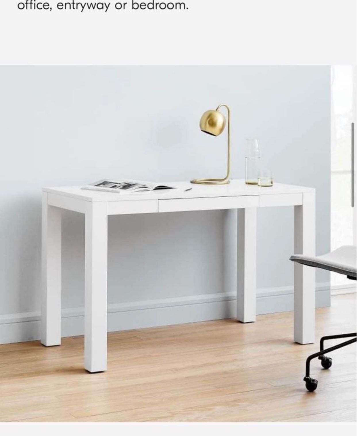 West Elm Parsons Desk